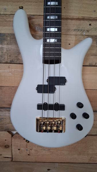 Preview: SPECTOR  Euro Artist, Doug Wimbish, aktiv, White Relic Finish, LTD